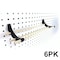 Peggy Pegboard Accessory Hook and Dowel Organizer Storage for Tape, Ribbon, Crafts, Hobby, 12 in  kit 6PK 2022010106 - alternate 1
